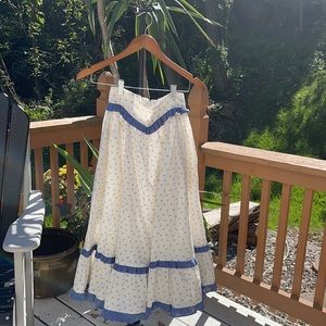 Vtg 70’s Jessica’s Gunnies skirt